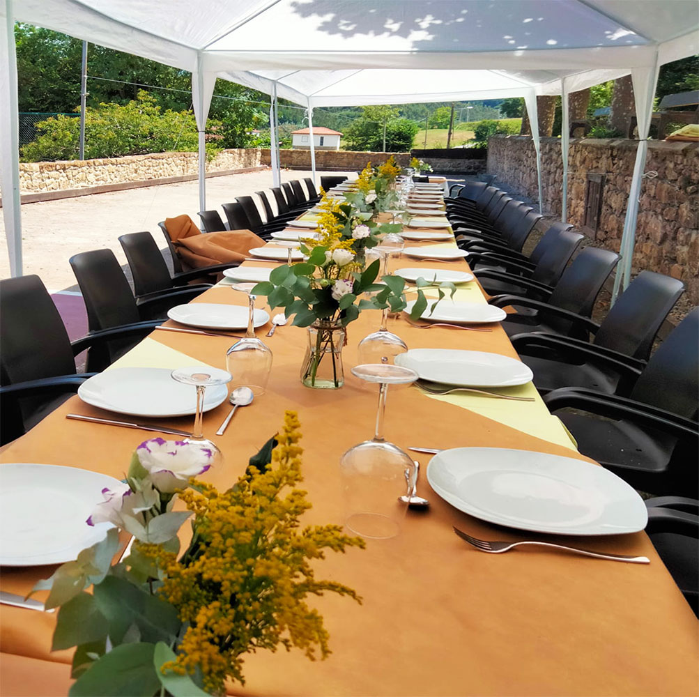 Menú para grupos la pradera restaurante